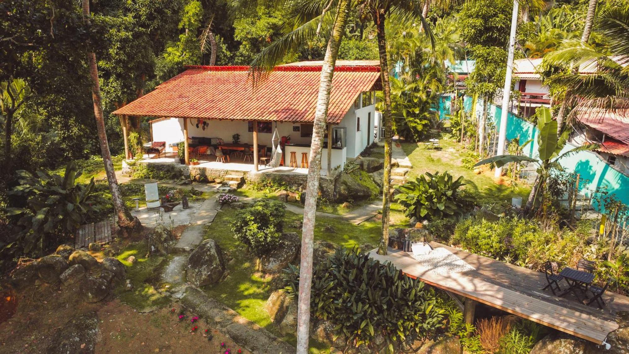 Pousada Sobre A Rocha Прайя-де-Арасатиба Экстерьер фото